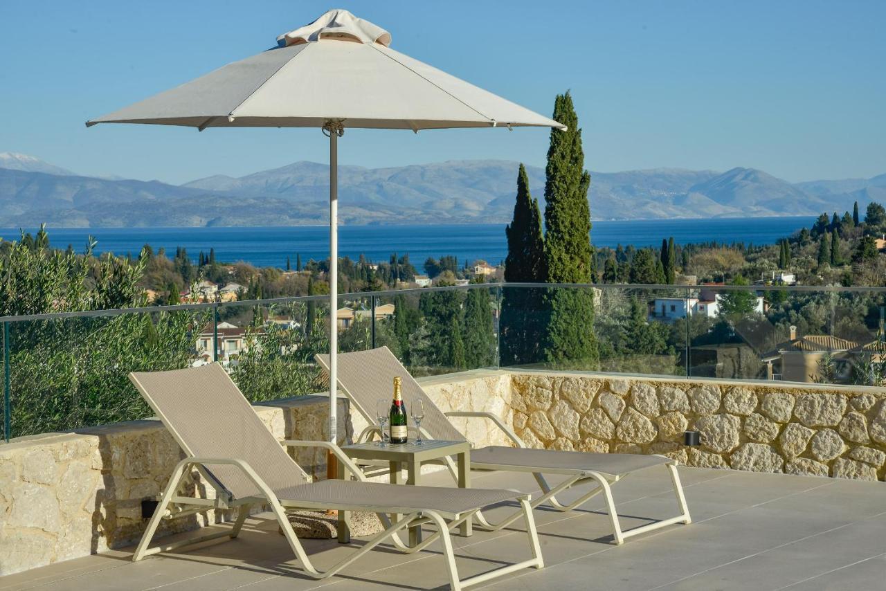 The Corfu Cocoon Villa Apartments Faiakes Bagian luar foto