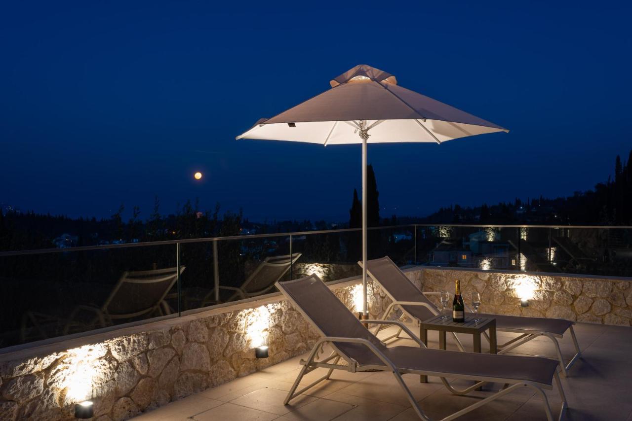 The Corfu Cocoon Villa Apartments Faiakes Bagian luar foto
