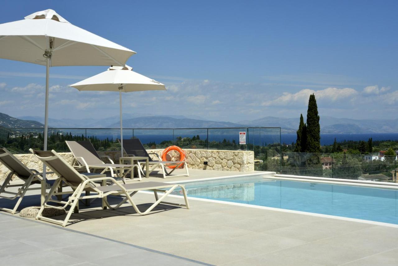 The Corfu Cocoon Villa Apartments Faiakes Bagian luar foto