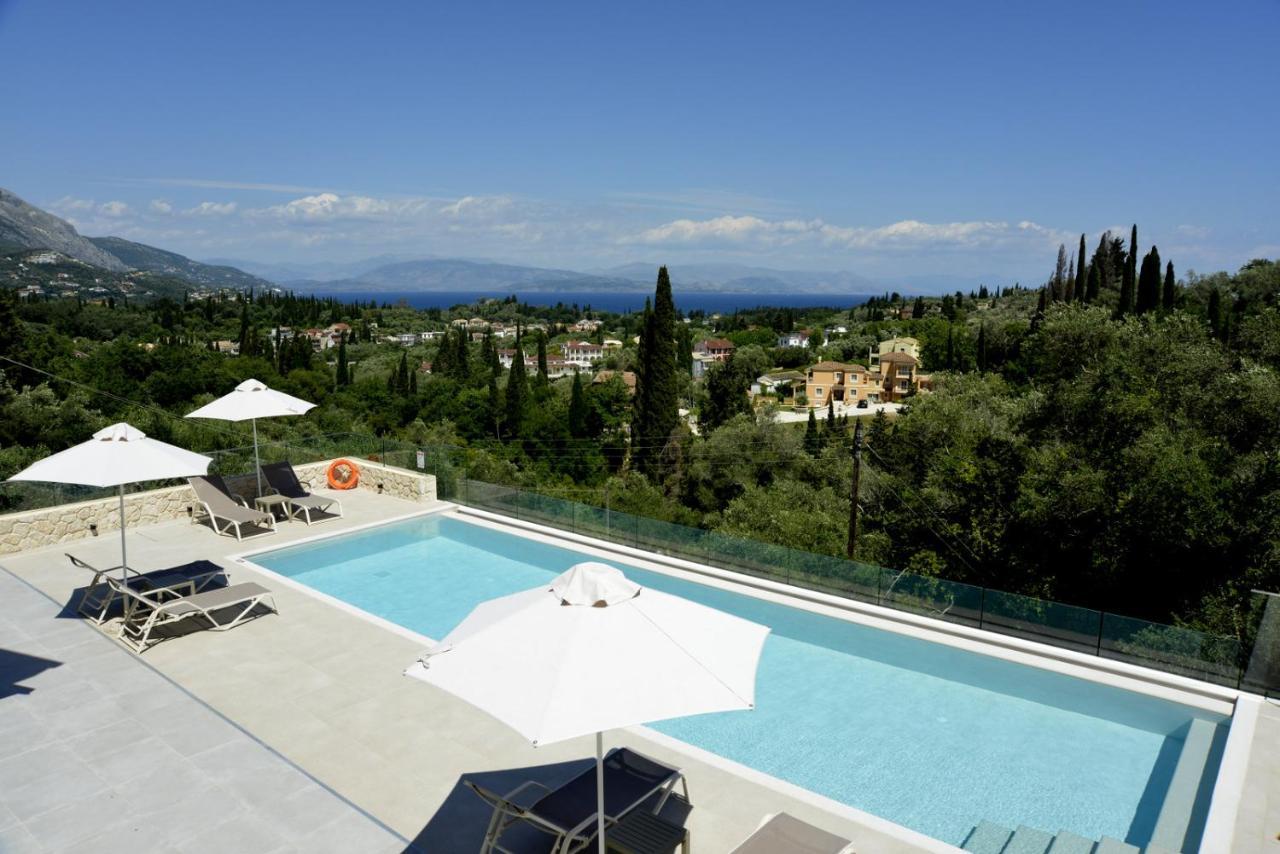 The Corfu Cocoon Villa Apartments Faiakes Bagian luar foto