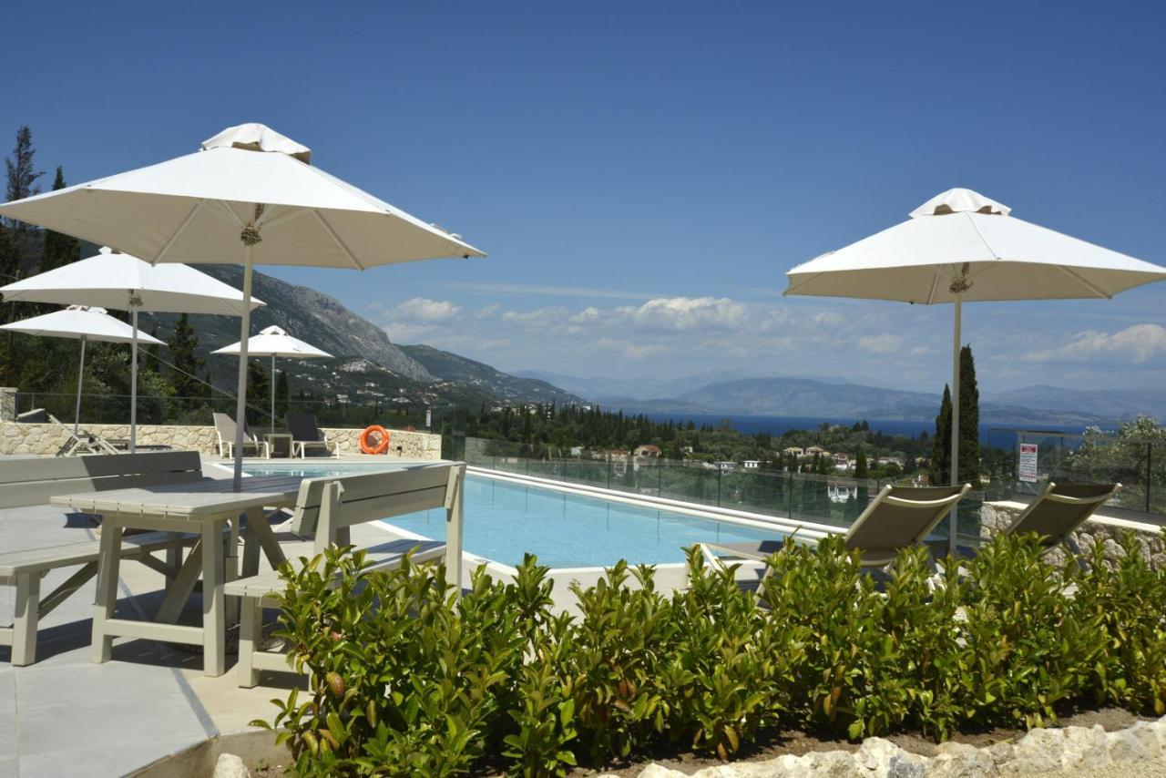 The Corfu Cocoon Villa Apartments Faiakes Bagian luar foto