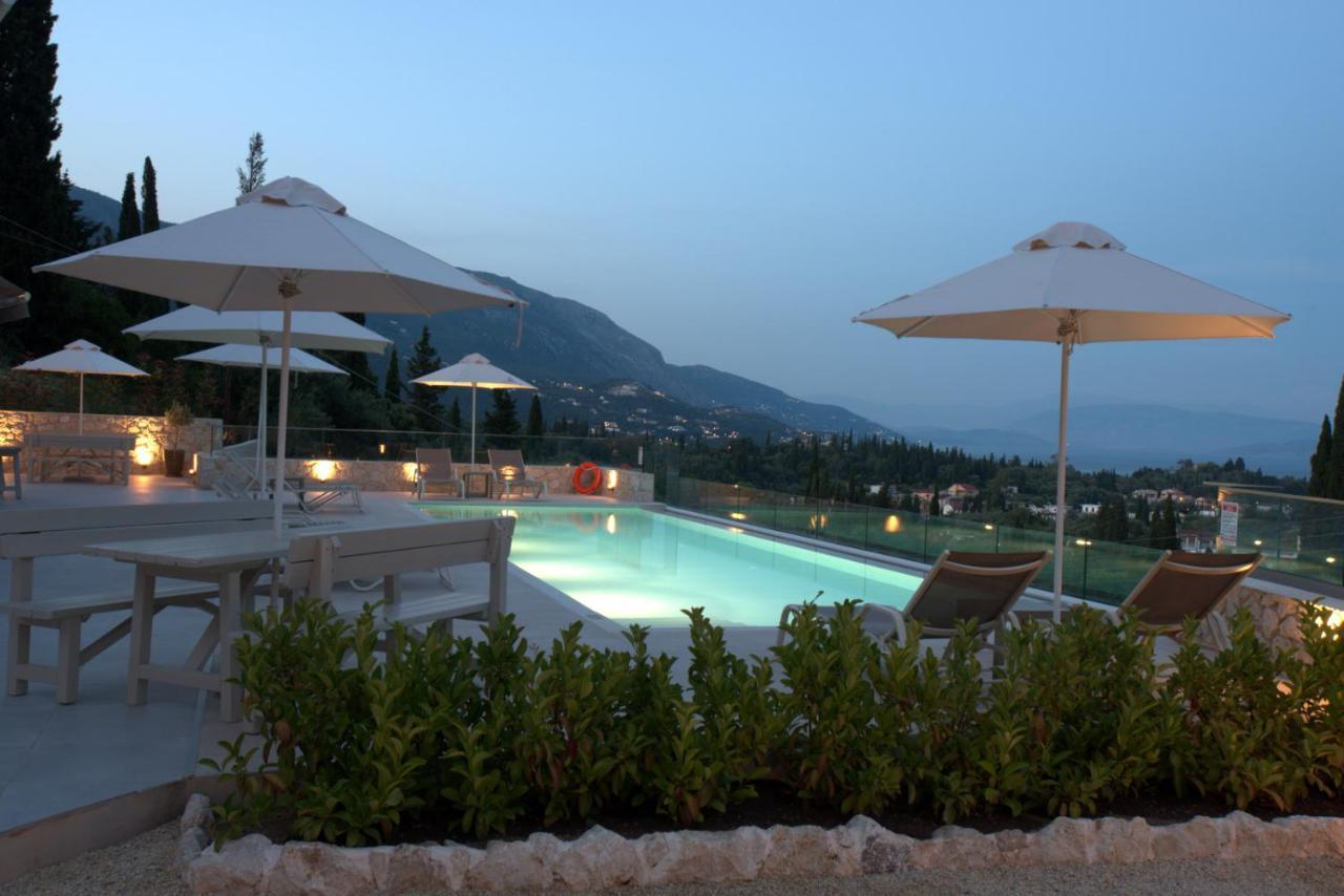 The Corfu Cocoon Villa Apartments Faiakes Bagian luar foto