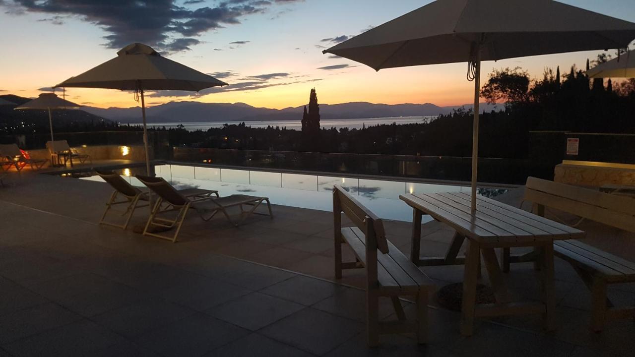 The Corfu Cocoon Villa Apartments Faiakes Bagian luar foto