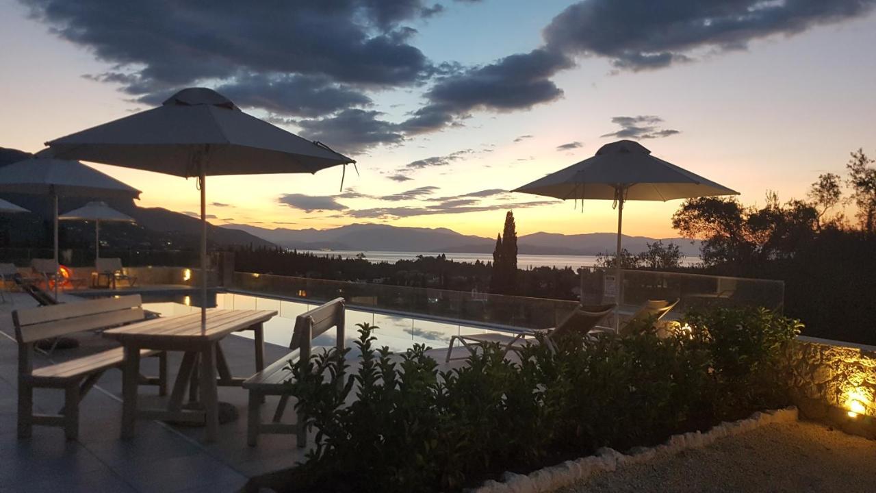 The Corfu Cocoon Villa Apartments Faiakes Bagian luar foto