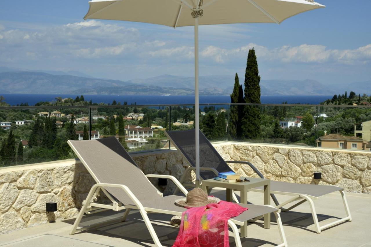 The Corfu Cocoon Villa Apartments Faiakes Bagian luar foto