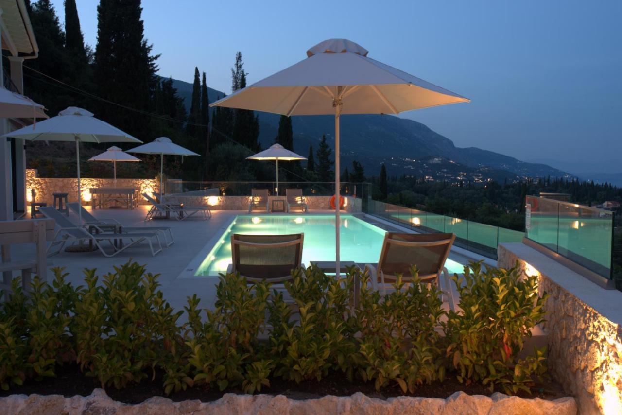 The Corfu Cocoon Villa Apartments Faiakes Bagian luar foto