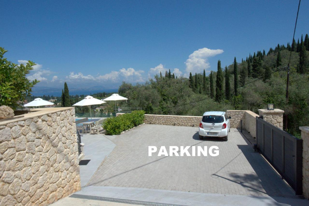 The Corfu Cocoon Villa Apartments Faiakes Bagian luar foto