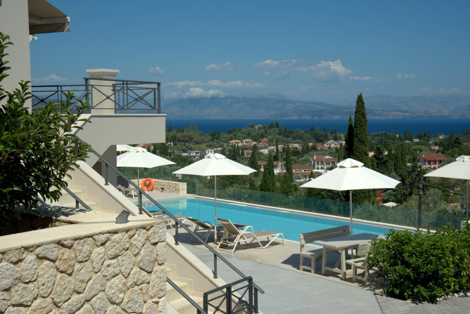 The Corfu Cocoon Villa Apartments Faiakes Bagian luar foto