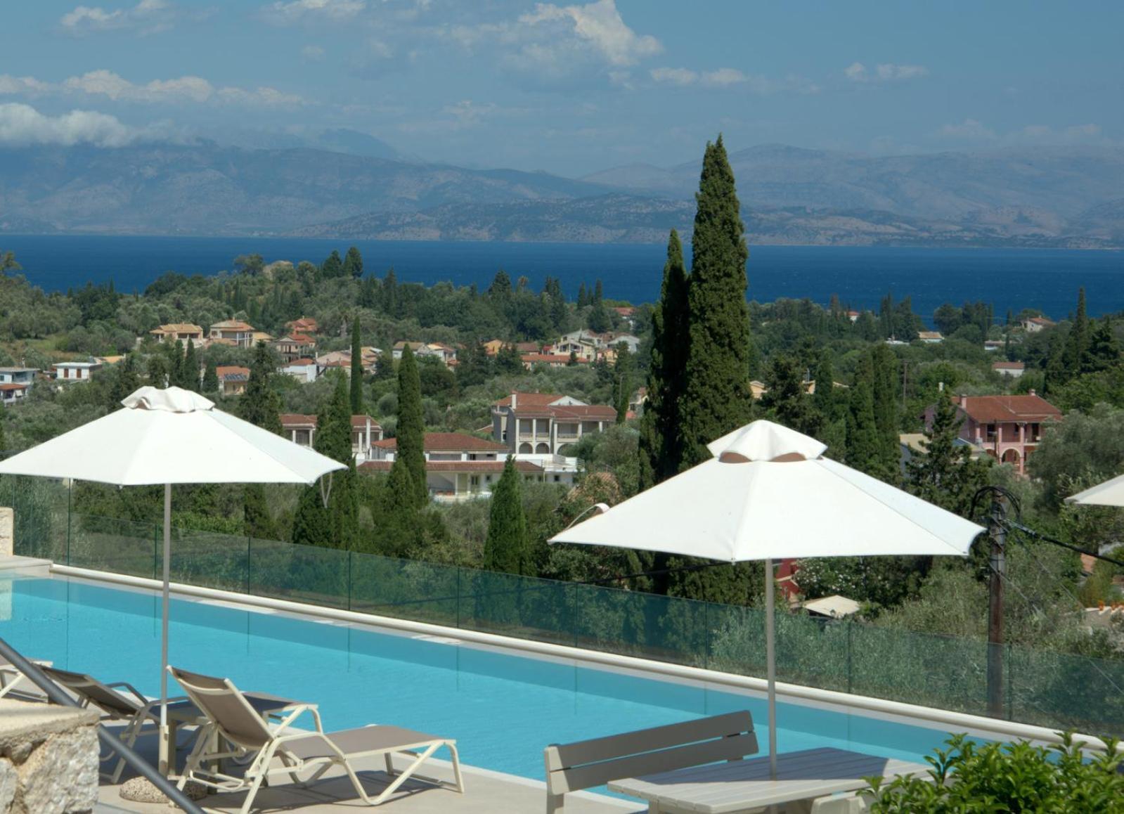 The Corfu Cocoon Villa Apartments Faiakes Bagian luar foto