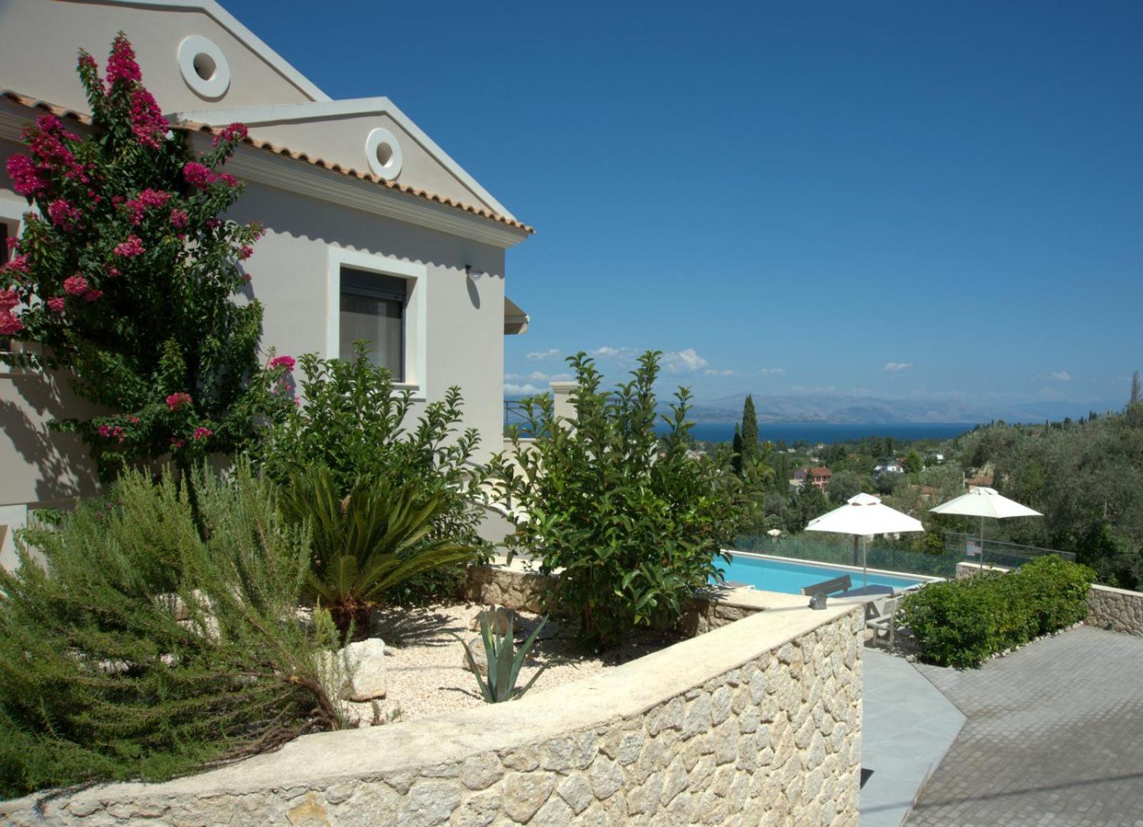 The Corfu Cocoon Villa Apartments Faiakes Bagian luar foto
